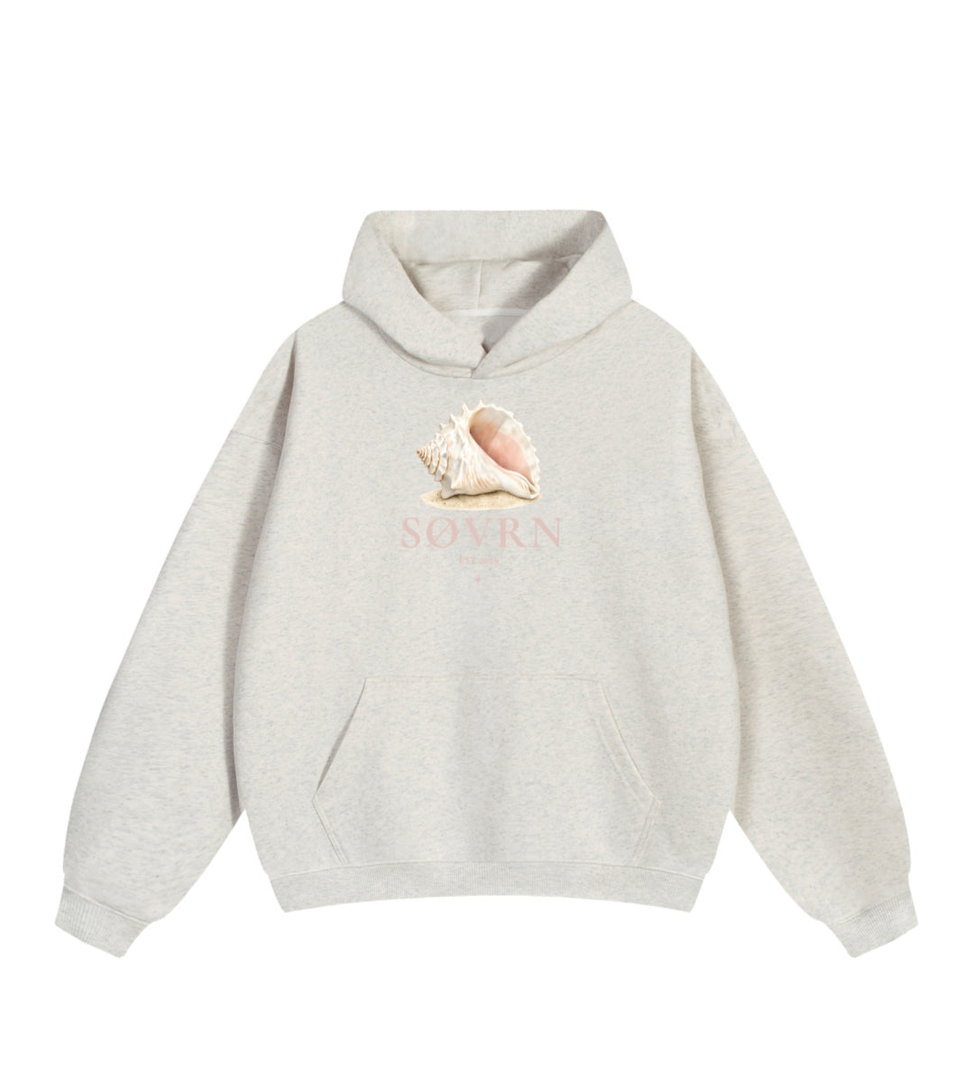 Pink,Blue,Grey,White,Hoodie,Sweatshirt,Beach,Aesthetic,Cleangirl,Seashell,Conch