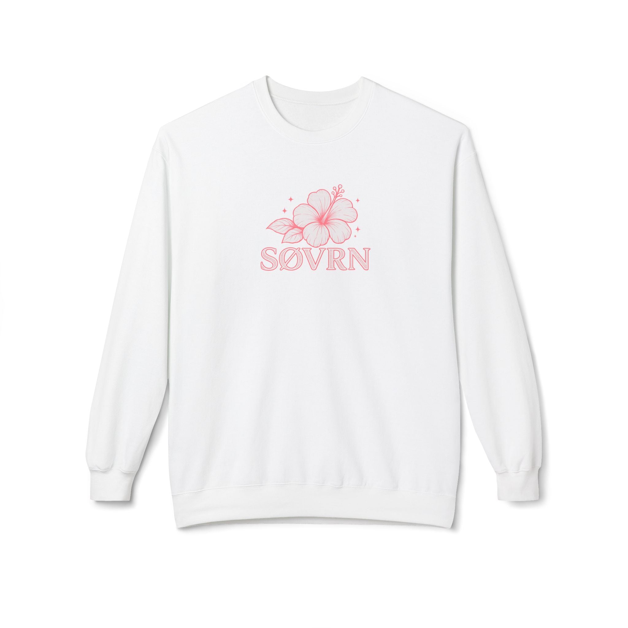 SØVRN Softstyle Crewneck Sweatshirt - Clean Girl Aesthetic Beach Vibes