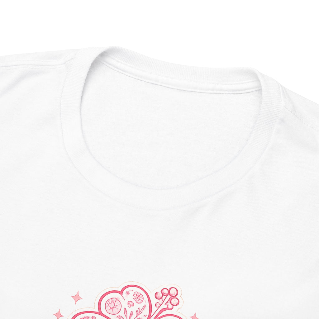 Floral Hibiscus Tee — Pink 'SØVRN' Graphic T-Shirt