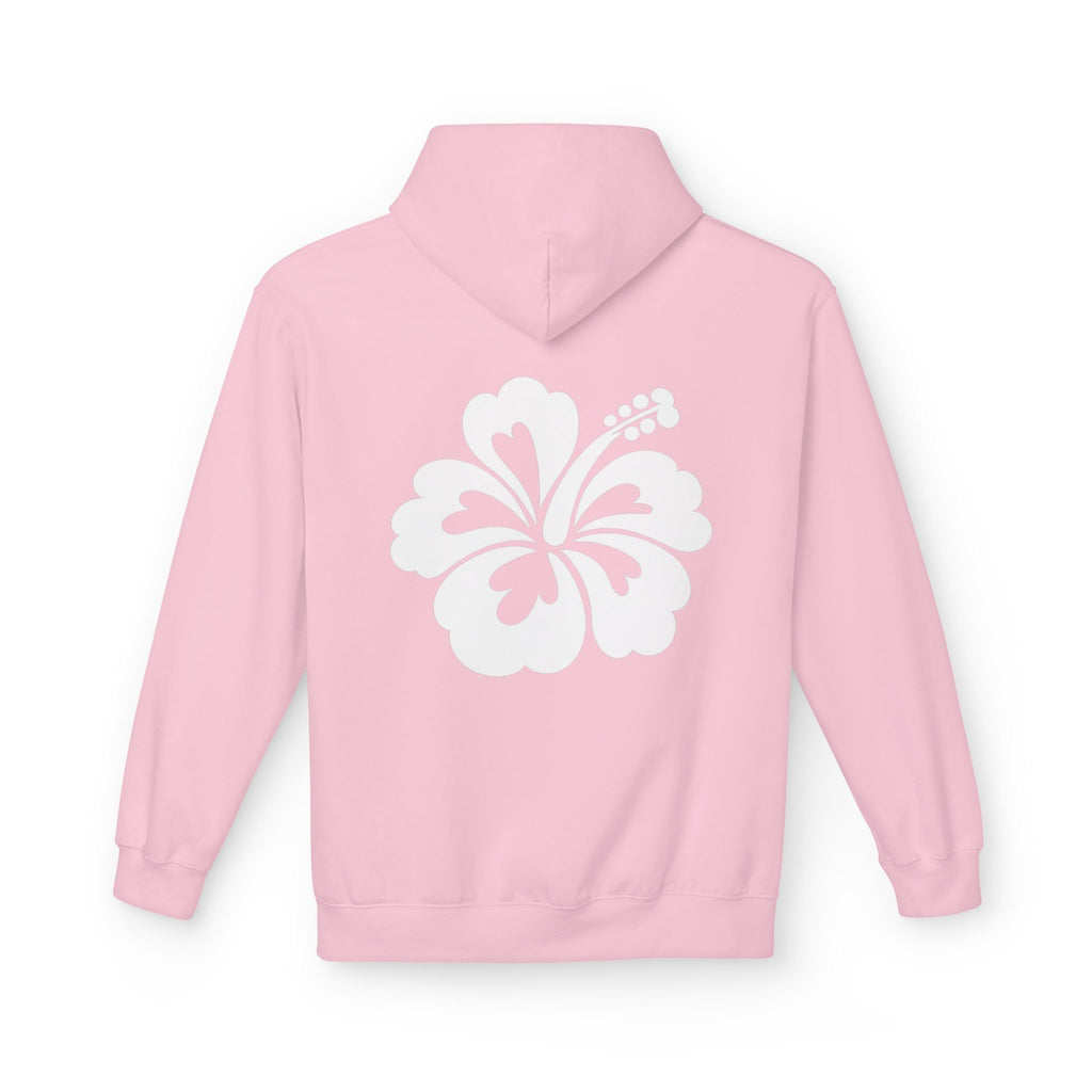 Hibiscus Floral Hoodie — Tropical Beach Pullover