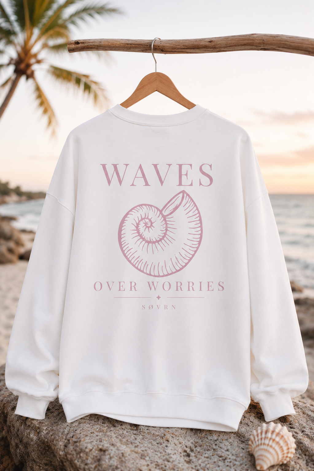 Pink Tide Crewneck