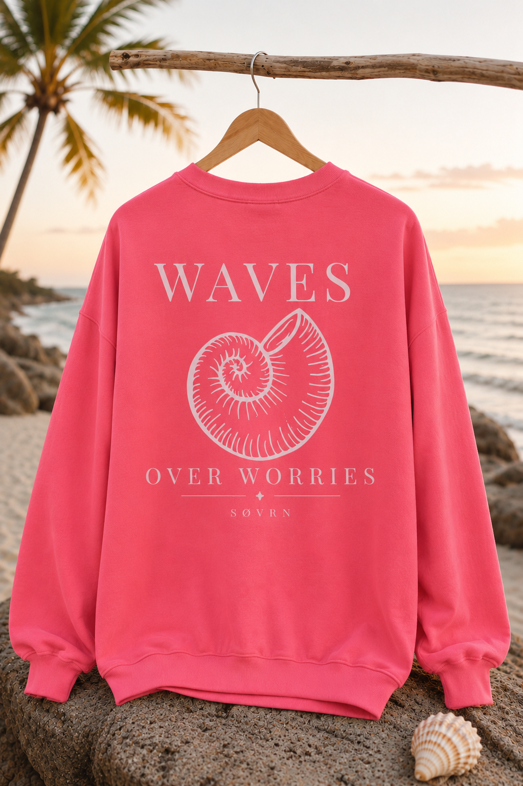 Pink Tide Crewneck
