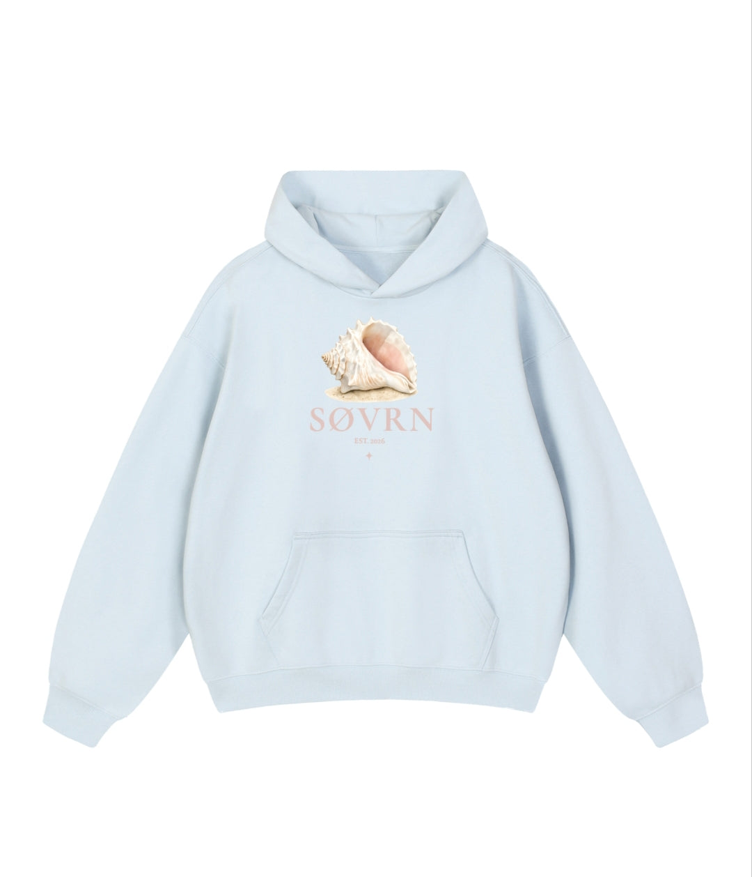 Pink,Blue,Grey,White,Hoodie,Sweatshirt,Beach,Aesthetic,Cleangirl,Seashell,Conch