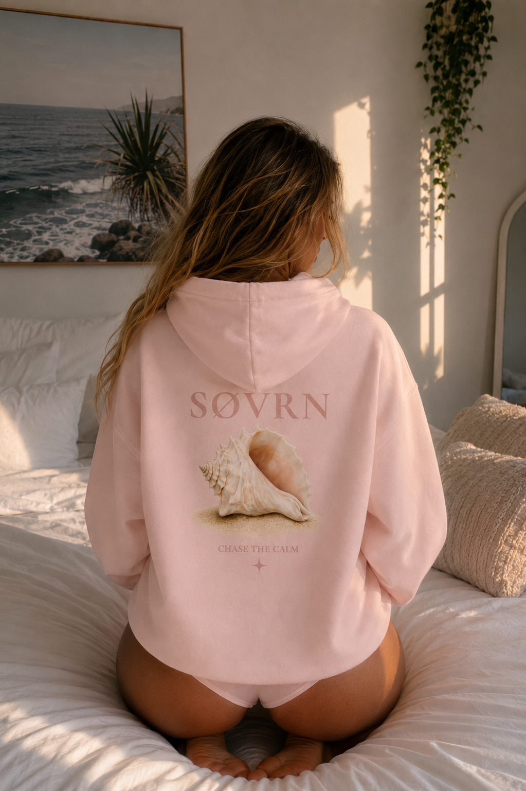 Pink,Blue,Grey,White,Hoodie,Sweatshirt,Beach,Aesthetic,Cleangirl,Seashell,Conch