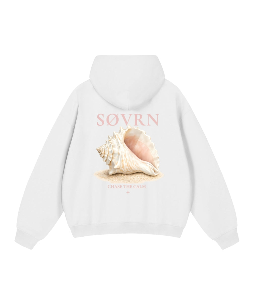 Pink,Blue,Grey,White,Hoodie,Sweatshirt,Beach,Aesthetic,Cleangirl,Seashell,Conch