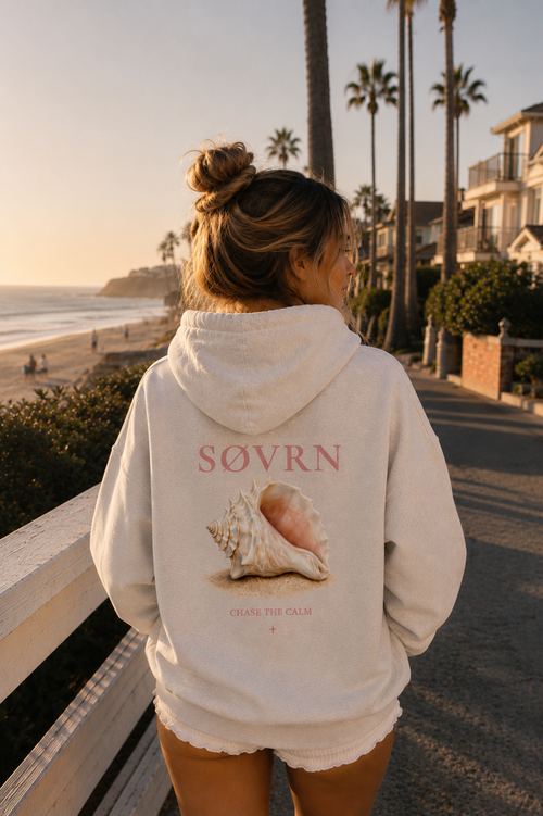 Pink,Blue,Grey,White,Hoodie,Sweatshirt,Beach,Aesthetic,Cleangirl,Seashell,Conch